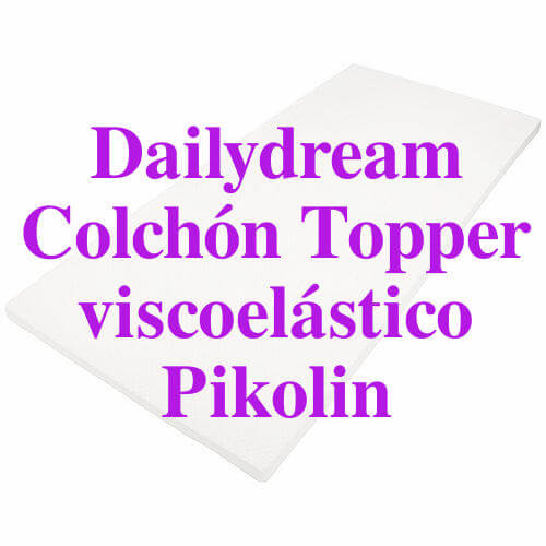 Dailydream Colchón Topper viscoelástico Pikolin